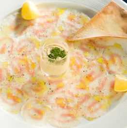 Fish carpaccio